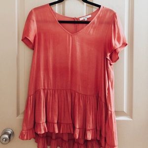 Nordstrom RO&DE Peplum Top